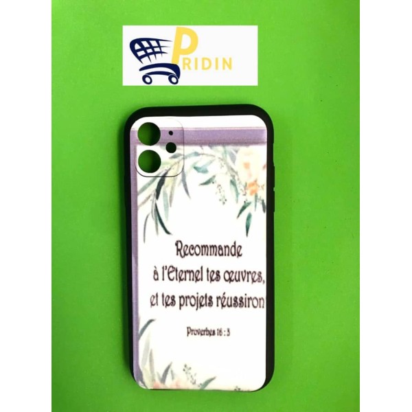 COQUE PERSONNALISEE SILICONE IPHONE 11S